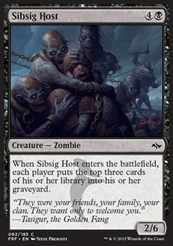 Sibsig Host⁣ - Fate Reforged⁣ (Common)⁣ [82]
