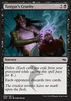 Tasigur's Cruelty⁣ - Fate Reforged⁣ (Common)⁣ [88]