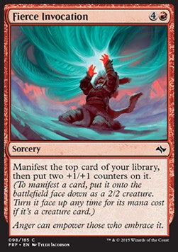 Fierce Invocation - Fate Reforged (Common) [FRF-98]