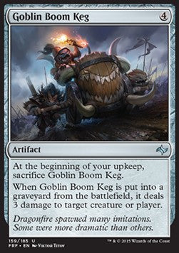 Goblin Boom Keg - Fate Reforged (Uncommon) [FRF-159]