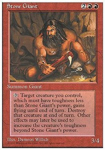 Stone Giant⁣ - Fourth Edition: Alternate⁣ (Uncommon)