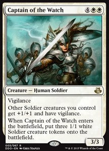 Captain of the Watch⁣ - Duel Decks: Elspeth vs. Kiora⁣ (Rare)⁣ [3]