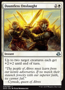 Dauntless Onslaught⁣ - Duel Decks: Elspeth vs. Kiora⁣ (Uncommon)⁣ [6]