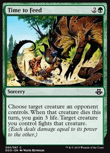 Time to Feed⁣ - Duel Decks: Elspeth vs. Kiora⁣ (Common)⁣ [50]