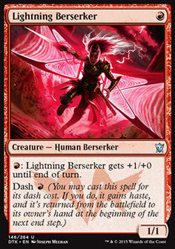Lightning Berserker⁣ - Dragons of Tarkir⁣ (Uncommon)⁣ [146]