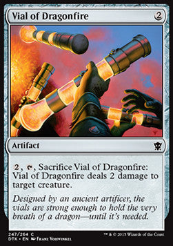 Vial of Dragonfire⁣ - Dragons of Tarkir⁣ (Common)⁣ [247]