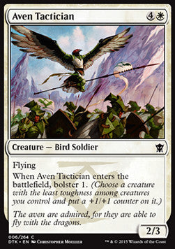 Aven Tactician - Dragons of Tarkir (Common) [DTK-6]