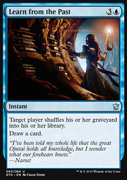 Learn from the Past - Dragons of Tarkir (Uncommon) [DTK-60]