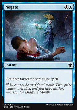 Negate⁣ - Dragons of Tarkir⁣ (Common)⁣ [65]