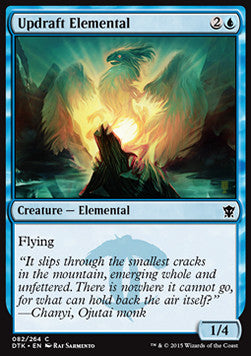 Updraft Elemental⁣ - Dragons of Tarkir⁣ (Common)⁣ [82]