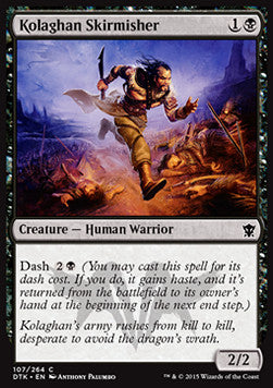 Kolaghan Skirmisher⁣ - Dragons of Tarkir⁣ (Common)⁣ [107]