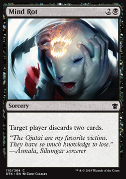 Mind Rot⁣ - Dragons of Tarkir⁣ (Common)⁣ [110]
