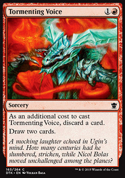 Tormenting Voice⁣ - Dragons of Tarkir⁣ (Common)⁣ [163]