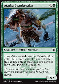 Atarka Beastbreaker⁣ - Dragons of Tarkir⁣ (Common)⁣ [174]