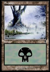 Swamp (V.3)⁣ - Odyssey⁣ (Land)⁣ [341]