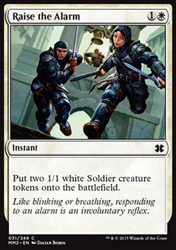 Raise the Alarm⁣ - Modern Masters 2015⁣ (Common)⁣ [31]