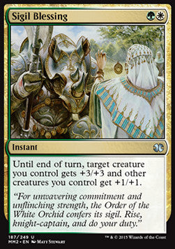 Sigil Blessing - Modern Masters 2015 (Uncommon) [MM2-187]