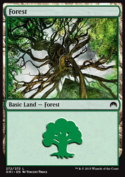 Forest (V.4)⁣ - Magic Origins⁣ (Land)⁣ [272]