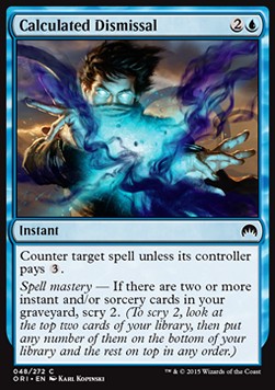 Calculated Dismissal⁣ - Magic Origins⁣ (Common)⁣ [48]