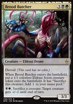 Brood Butcher⁣ - Battle for Zendikar⁣ (Rare)⁣ [199]
