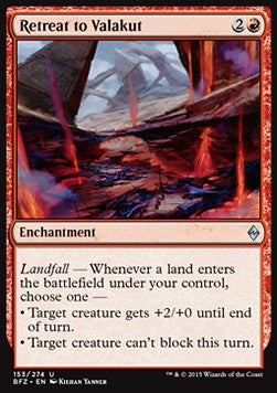 Retreat to Valakut - Battle for Zendikar (Uncommon) [BFZ-153]