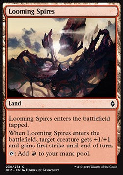 Looming Spires⁣ - Battle for Zendikar⁣ (Common)⁣ [238]
