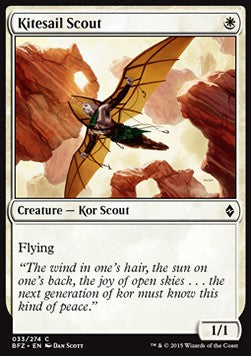 Kitesail Scout⁣ - Battle for Zendikar⁣ (Common)⁣ [33]