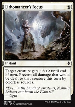 Lithomancer's Focus⁣ - Battle for Zendikar⁣ (Common)⁣ [38]