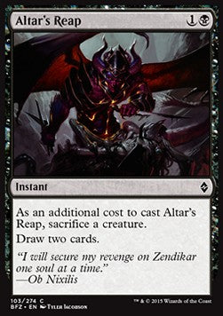 Altar's Reap⁣ - Battle for Zendikar⁣ (Common)⁣ [103]