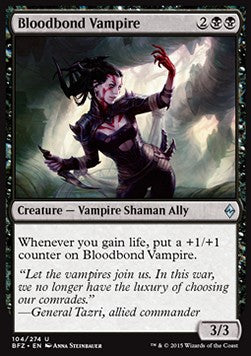 Bloodbond Vampire⁣ - Battle for Zendikar⁣ (Uncommon)⁣ [104]