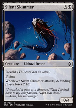 Silent Skimmer⁣ - Battle for Zendikar⁣ (Common)⁣ [96]