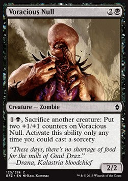 Voracious Null⁣ - Battle for Zendikar⁣ (Common)⁣ [125]