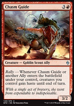 Chasm Guide⁣ - Battle for Zendikar⁣ (Uncommon)⁣ [143]