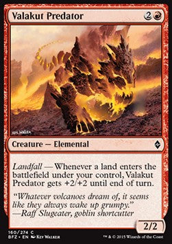 Valakut Predator⁣ - Battle for Zendikar⁣ (Common)⁣ [160]
