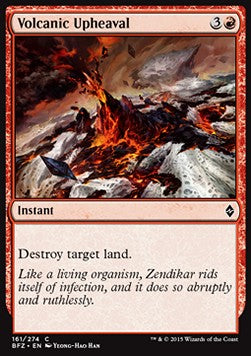 Volcanic Upheaval⁣ - Battle for Zendikar⁣ (Common)⁣ [161]