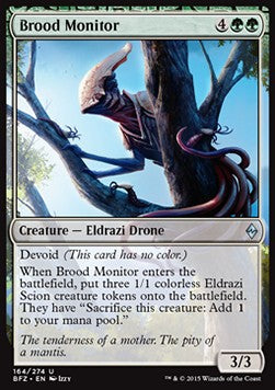 Brood Monitor⁣ - Battle for Zendikar⁣ (Uncommon)⁣ [164]