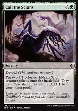 Call the Scions⁣ - Battle for Zendikar⁣ (Common)⁣ [165]