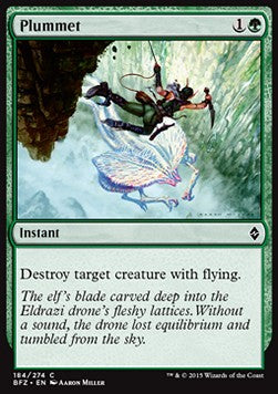 Plummet⁣ - Battle for Zendikar⁣ (Common)⁣ [184]