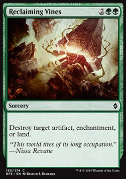Reclaiming Vines⁣ - Battle for Zendikar⁣ (Common)⁣ [185]
