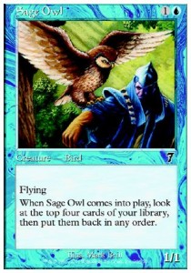 Sage Owl⁣ - Seventh Edition⁣ (Common)⁣ [96]