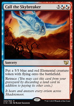 Call the Skybreaker⁣ - Commander 2015⁣ (Rare)⁣ [240]