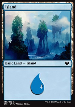 Island (V.4)⁣ - Commander 2015⁣ (Land)⁣ [330]