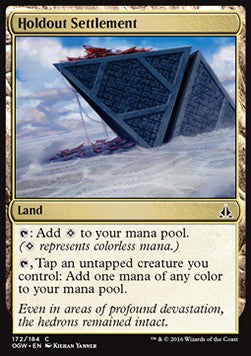 Holdout Settlement⁣ - Oath of the Gatewatch⁣ (Common)⁣ [172]