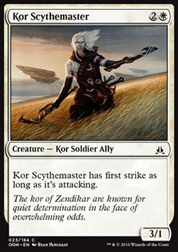 Kor Scythemaster⁣ - Oath of the Gatewatch⁣ (Common)⁣ [23]