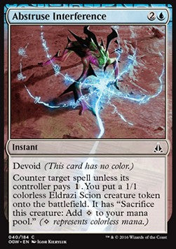 Abstruse Interference⁣ - Oath of the Gatewatch⁣ (Common)⁣ [40]