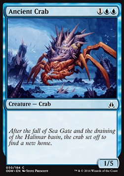 Ancient Crab⁣ - Oath of the Gatewatch⁣ (Common)⁣ [50]