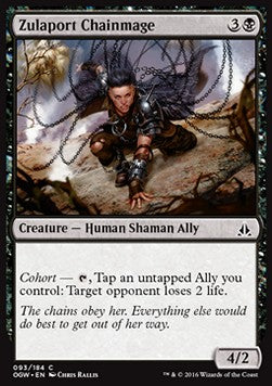 Zulaport Chainmage⁣ - Oath of the Gatewatch⁣ (Common)⁣ [93]