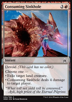 Consuming Sinkhole⁣ - Oath of the Gatewatch⁣ (Common)⁣ [94]