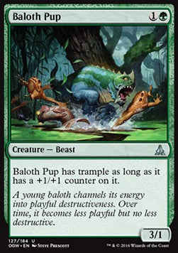 Baloth Pup⁣ - Oath of the Gatewatch⁣ (Uncommon)⁣ [127]