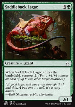 Saddleback Lagac⁣ - Oath of the Gatewatch⁣ (Common)⁣ [142]
